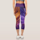 Leggings radiant purple orange (Verso)