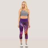 Leggings radiant purple orange (Recto)