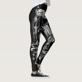 Leggings RAGE HOSTILE : Légendes de femmes (Droite)