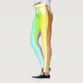 Leggings Rainbow and hearts (Gauche)