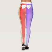 Leggings Rainbow and hearts (Dos)