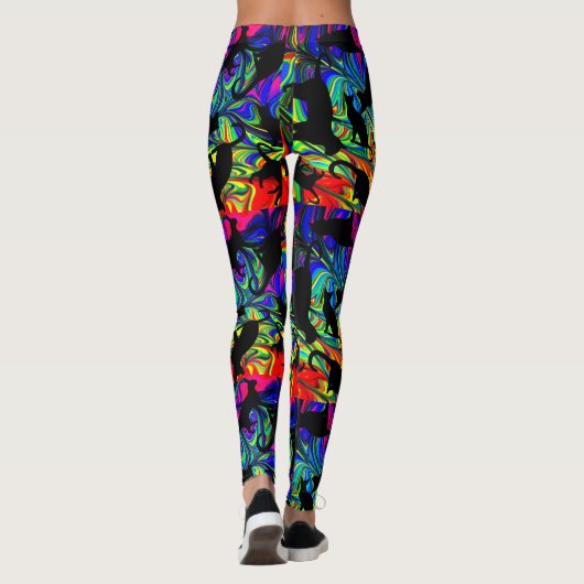 Leggings Rainbow Cat (Dos)