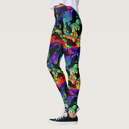Leggings Rainbow Cat (Gauche)
