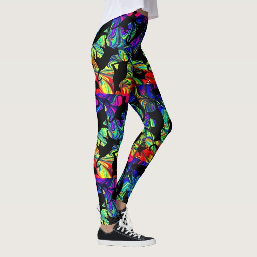 Leggings Rainbow Cat (Droite)