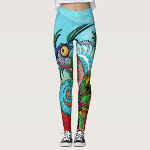 Leggings Rainbow Chameleon