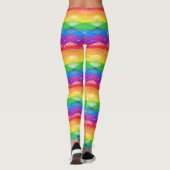 Leggings Rainbow Diamond Pride Jacquard Éperche Sirène (Dos)