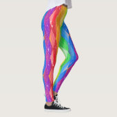 Leggings Rainbow Diamond Pride Jacquard Sparkle Arlequin (Droite)