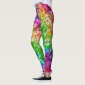 Leggings Rainbow Doodle (Gauche)