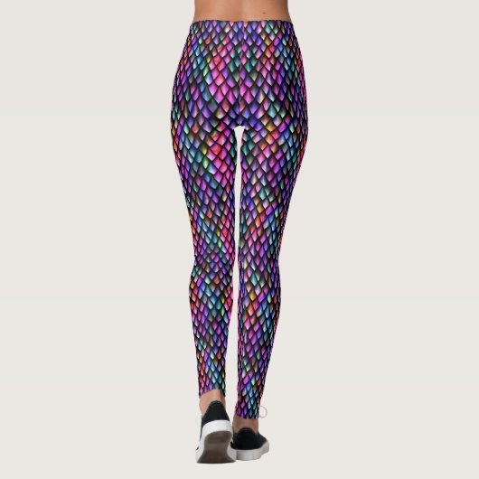 Leggings Rainbow Dragon Scales (Dos)