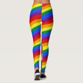 Leggings RAINBOW FLAG COULEURS rayures + vos idées (Dos)