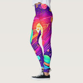 Leggings Rainbow Galaxy : Cartoon Fun (Gauche)