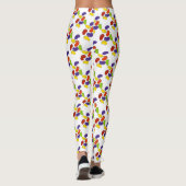 Leggings Rainbow Jelly Bean Jellybean Candy de Pâques (Dos)