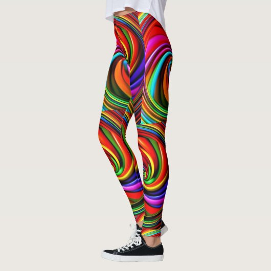 LEGGINGS  RAINBOW LEGINGS VIBRATION ENERGY (Gauche)
