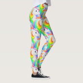Leggings Rainbow LGBT Princess Unicorn (Droite)