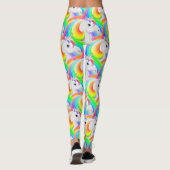 Leggings Rainbow LGBT Princess Unicorn (Dos)