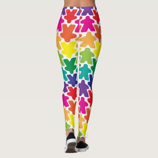 Leggings Rainbow Meeple (Dos)