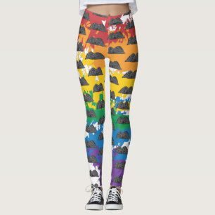 Leggings Rainbow Memento Mori