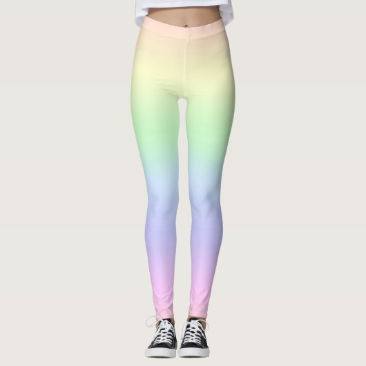 Leggings Rainbow Pastels (Devant)