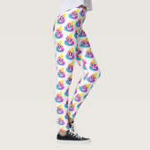 Leggings Rainbow Poop Emoji (Droite)