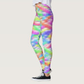 Leggings Rainbow sparkle bubbles (Gauche)