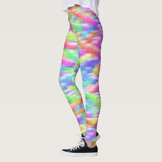 Leggings Rainbow sparkle bubbles (Gauche)