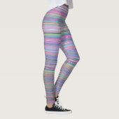 Leggings Rainbow Stripe Brossé Télévision à écran plat (Droite)