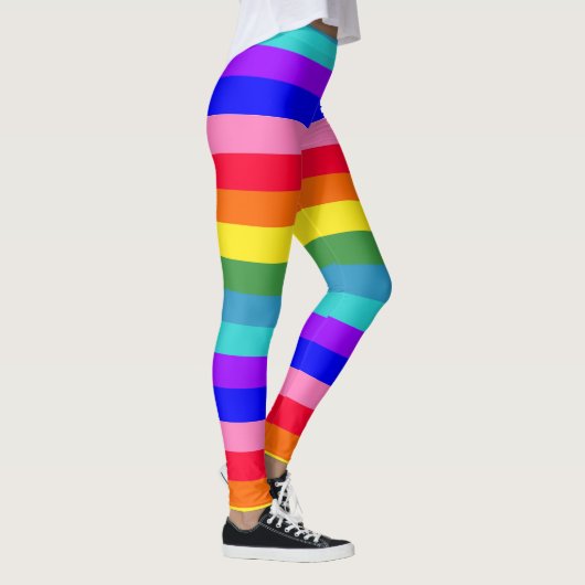 Leggings Rainbow Stripes (Droite)