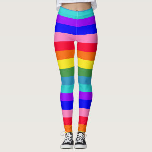 Leggings Rainbow Stripes