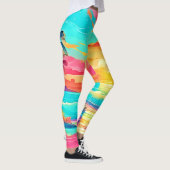 Leggings Rainbow Sunset Beach (Droite)