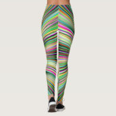 Leggings Rainbow Taffy Candy Explosion quatre (Dos)