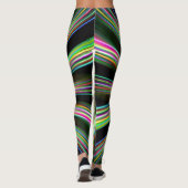 Leggings Rainbow Taffy Candy Explosion trois (Dos)