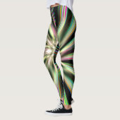 Leggings Rainbow Taffy Candy Explosion trois (Gauche)