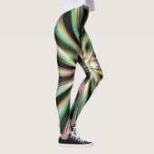 Leggings Rainbow Taffy Candy Explosion trois (Droite)