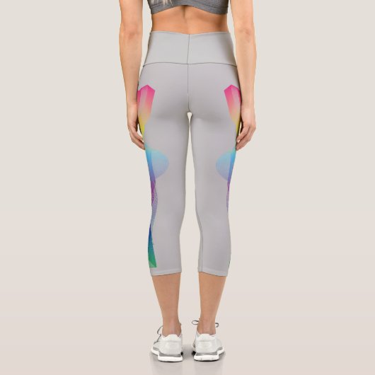 Leggings Rainbow Twist Capri (Verso)
