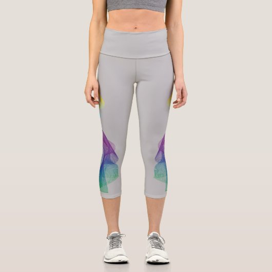 Leggings Rainbow Twist Capri (Recto)