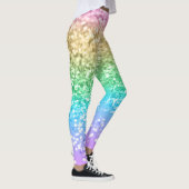 Leggings Rainbow Unicorn Parties scintillant 2 (Parties sci (Droite)