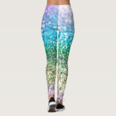 Leggings Rainbow Unicorn Parties scintillant #3 (Parties sc (Dos)
