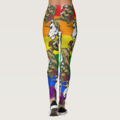 Leggings Rainbow Unicorn Party (Dos)