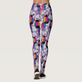 Leggings Rainbow Zebra (Dos)