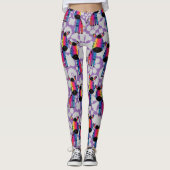 Leggings Rainbow Zebra (Devant)