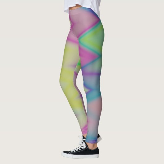 Leggings Rainbow Zigzags (Gauche)
