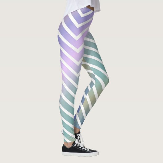 Leggings Rainbow Zigzags (Droite)