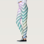 Leggings Rainbow Zigzags (Gauche)