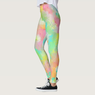 Leggings Rainbwo Splash