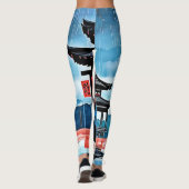 Leggings Rainy Samurai : Veillée silencieuse (Dos)