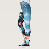 Leggings Rainy Samurai : Veillée silencieuse (Gauche)