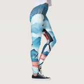 Leggings Rainy Samurai : Veillée silencieuse (Droite)