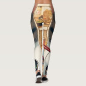 Leggings Ramen mangeant de chat Munchkin (Dos)