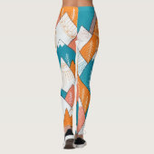 Leggings Randonnée Camping World Travel Mountain Peaks (Dos)