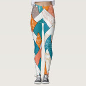 Leggings Randonnée Camping World Travel Mountain Peaks (Devant)